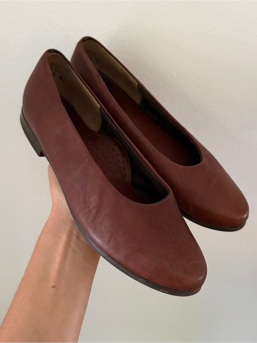 Munro Sport Leather Flats Sz 7